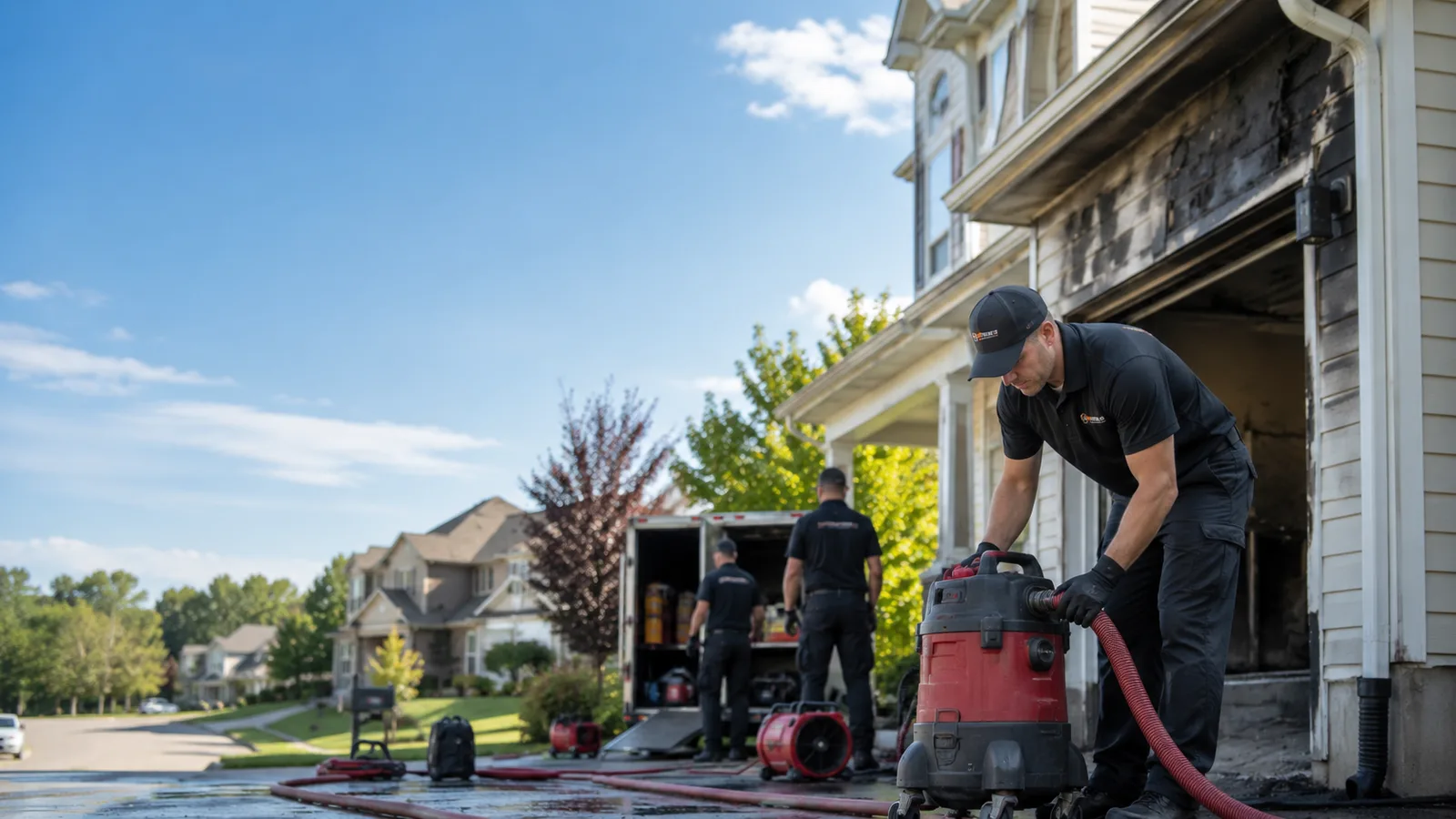 Fire And Smoke Damage Restoration in Prompton, PA near me